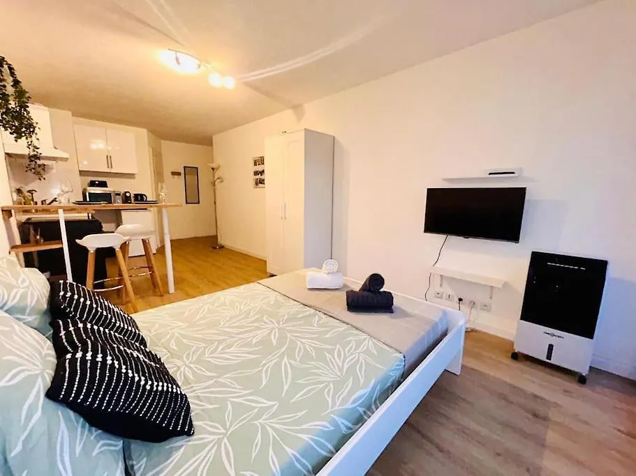 City & Serenity - Studio Proche Gare Nice Apartment